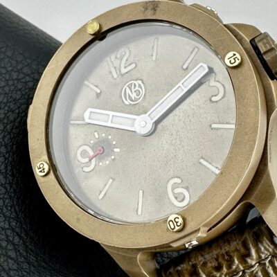 ENNEBI TOSCANA BRONZO 9663 LIMITED EDITION 33 PIECE BRONZE Dial 47mm SERVICED