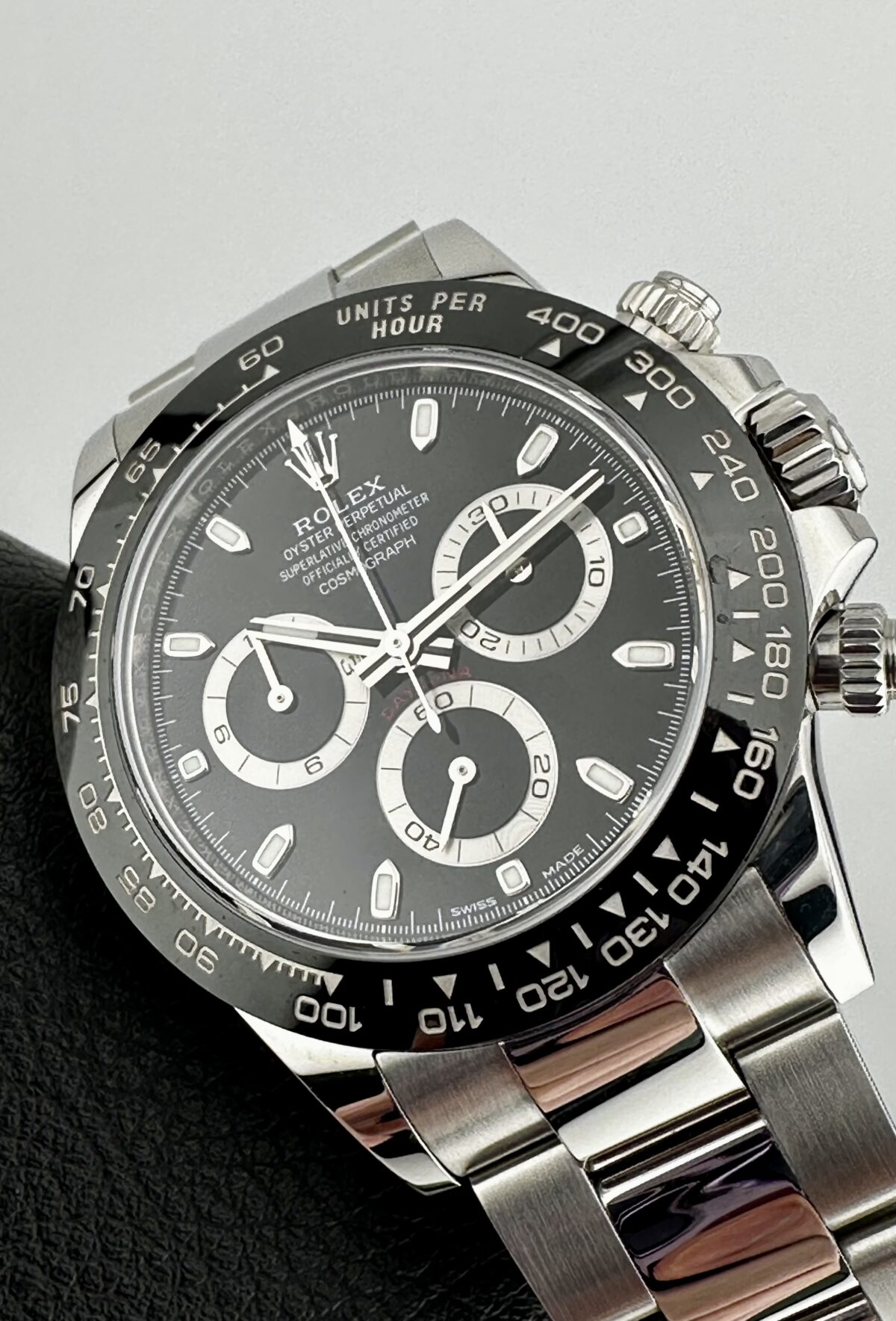 Rolex Cosmograph DAYTONA Oystersteel Ref 116500LN Black Ceramic 40mm Dec 2023