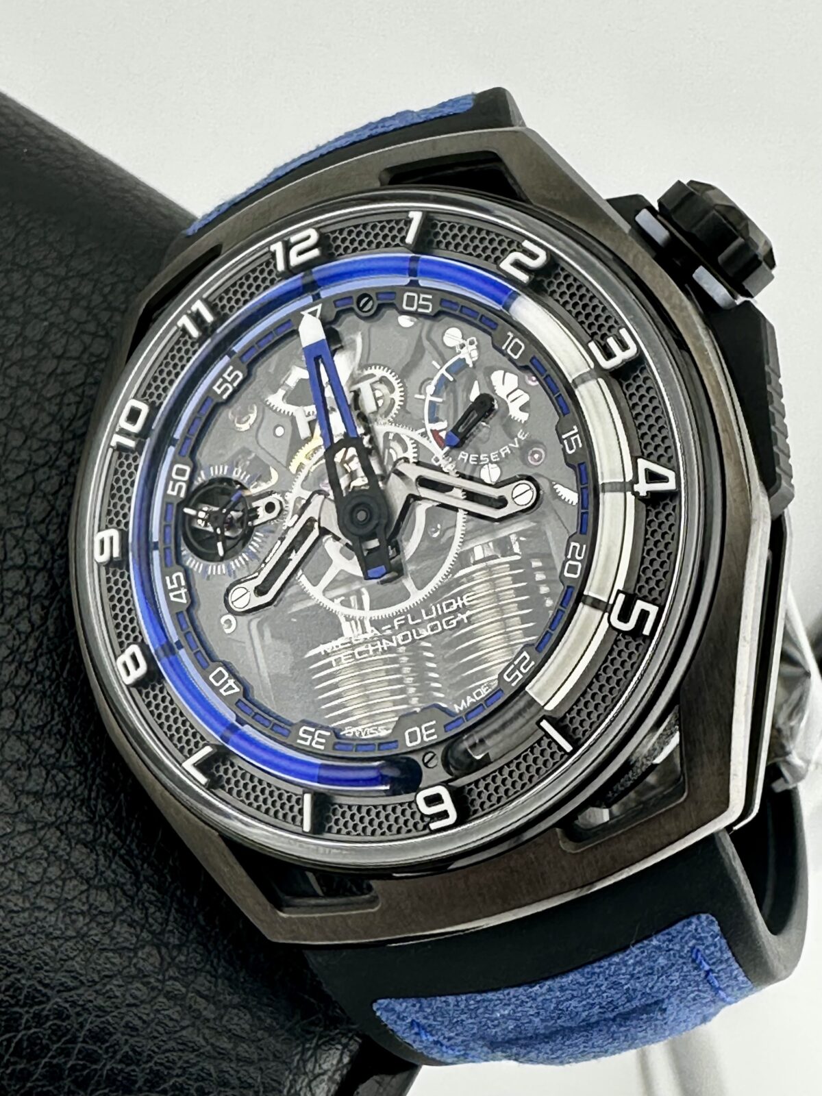 HYT HASTROID SUPERNOVA BLUE 27 Piece Limited Edition HYDRO MECHANICAL MSRP $88k