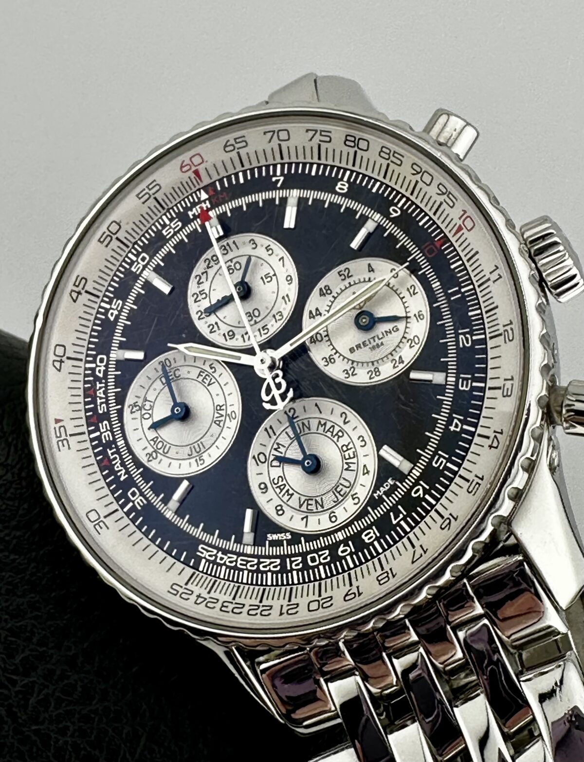 BREITLING NAVITIMER 1461 LIMITED EDITION A38022 PERPETUAL CALENDAR 41MM STUNNING