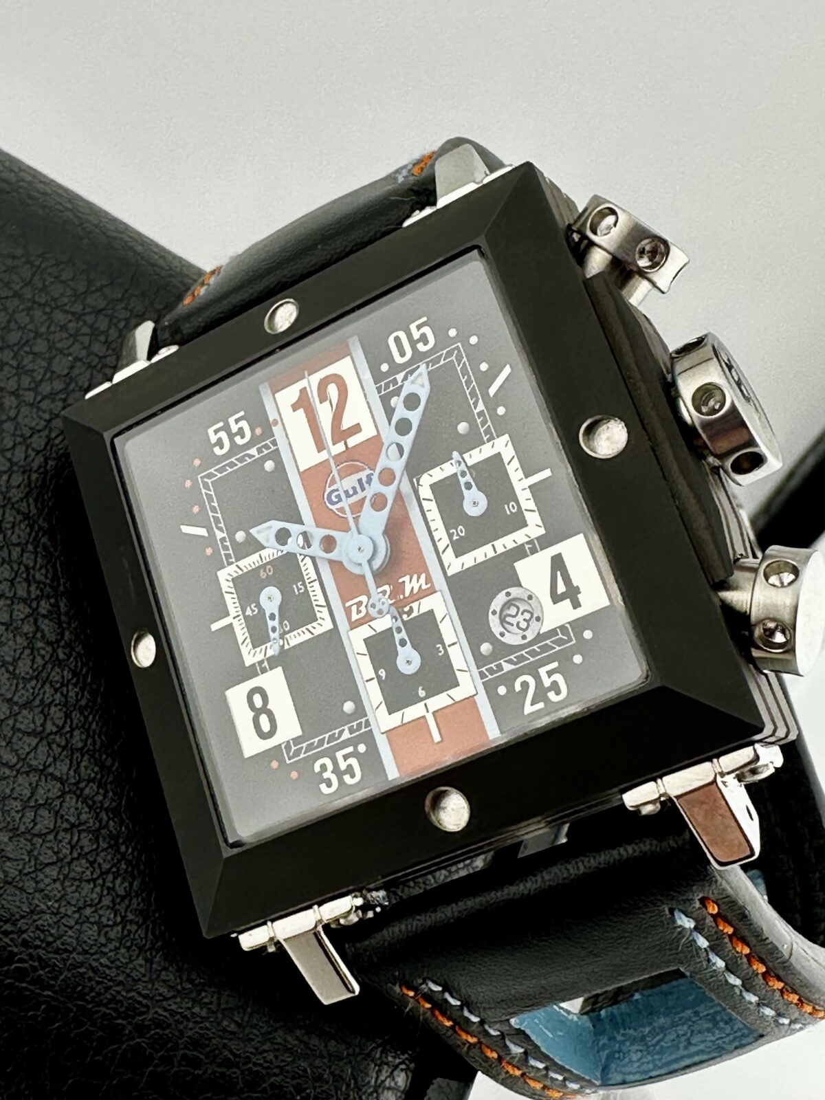 B.R.M BRM SD-41 GULF SPECIAL EDITION Swiss Valjoux Automatic Movement 41mm