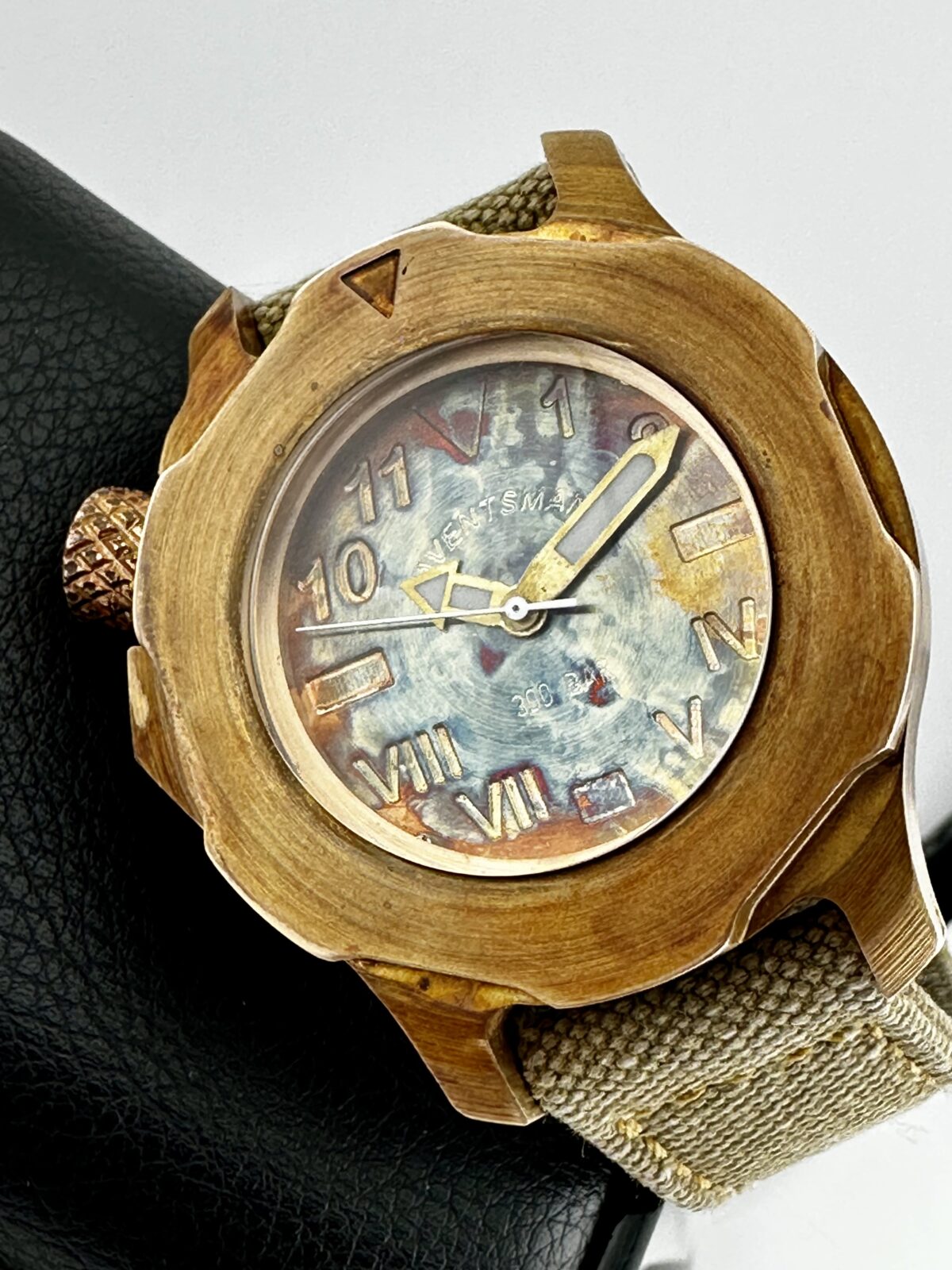 KAVENTSMANN PARACANTHURUS Bronzo - Extremely RARE - Heat Treated Dial - 1/1