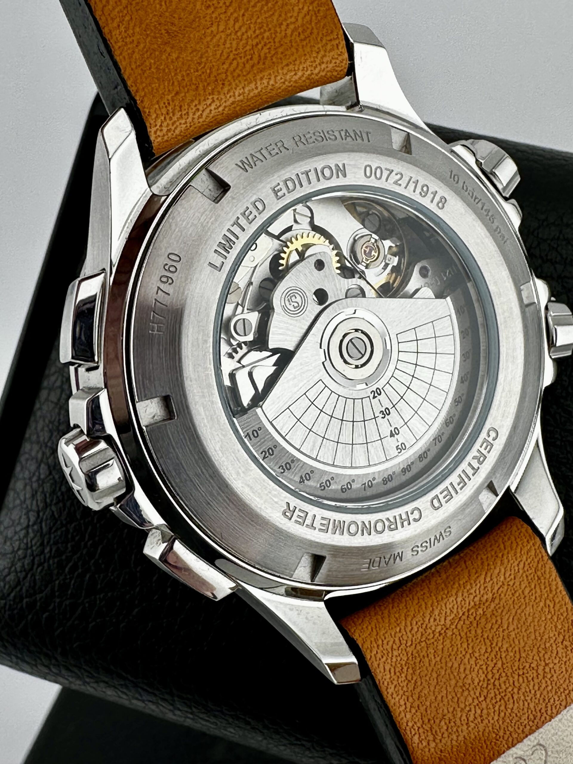 HAMILTON Khaki X-Wind Auto Chrono LIMITED EDITION 100 YEARS OF TIMING ...