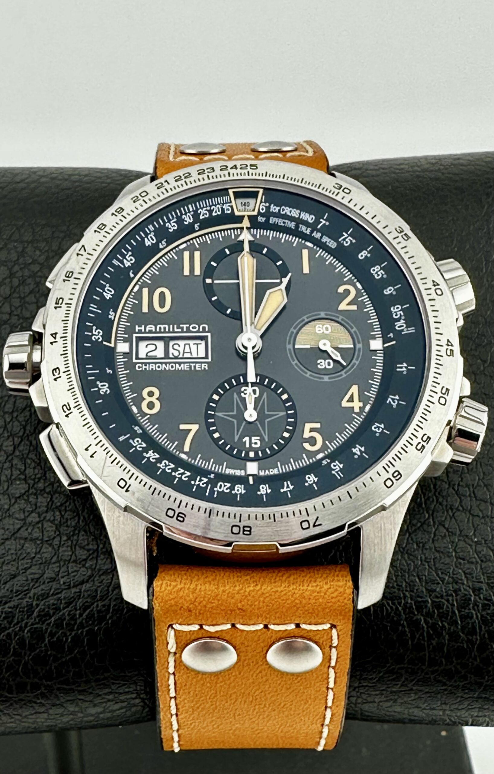 HAMILTON Khaki X-Wind Auto Chrono LIMITED EDITION 100 YEARS OF TIMING ...