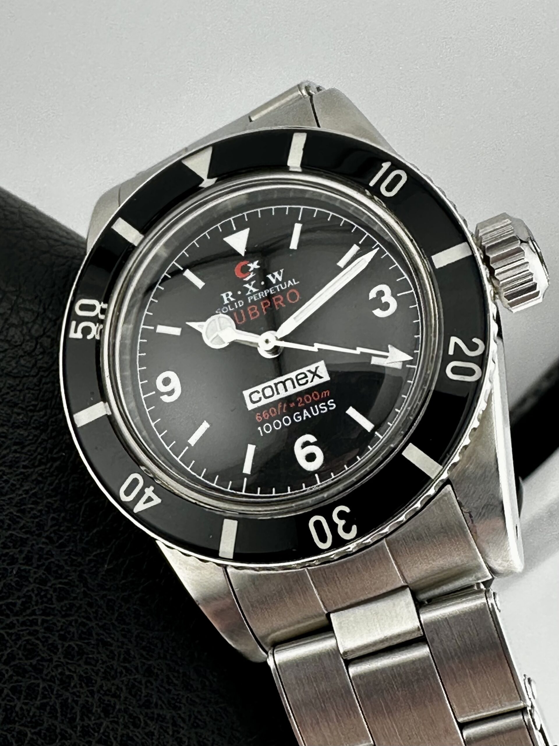 R.X.W RXW SUBPRO COMEX ROCKX KEN'S TRADING VERY RARE 3-6-9 DIAL