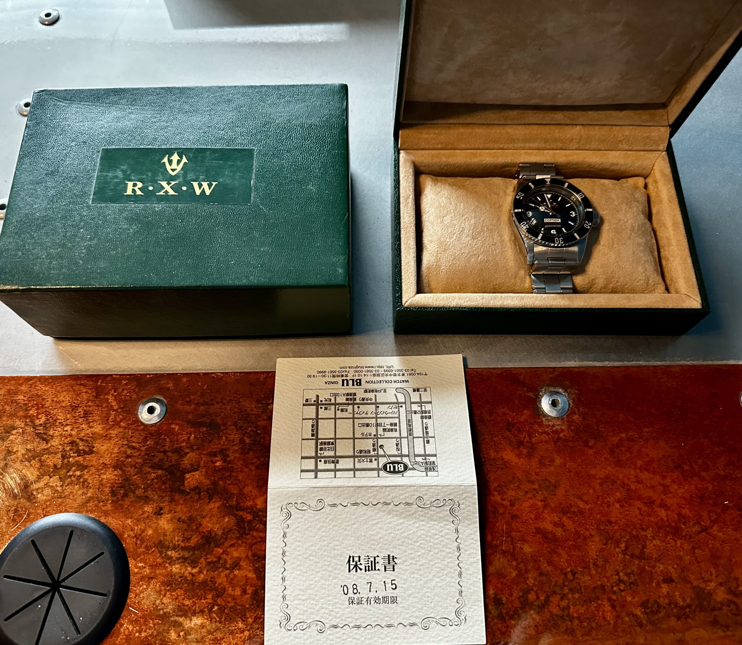 R.X.W RXW SUBPRO COMEX ROCKX KEN'S TRADING VERY RARE 3-6-9 DIAL