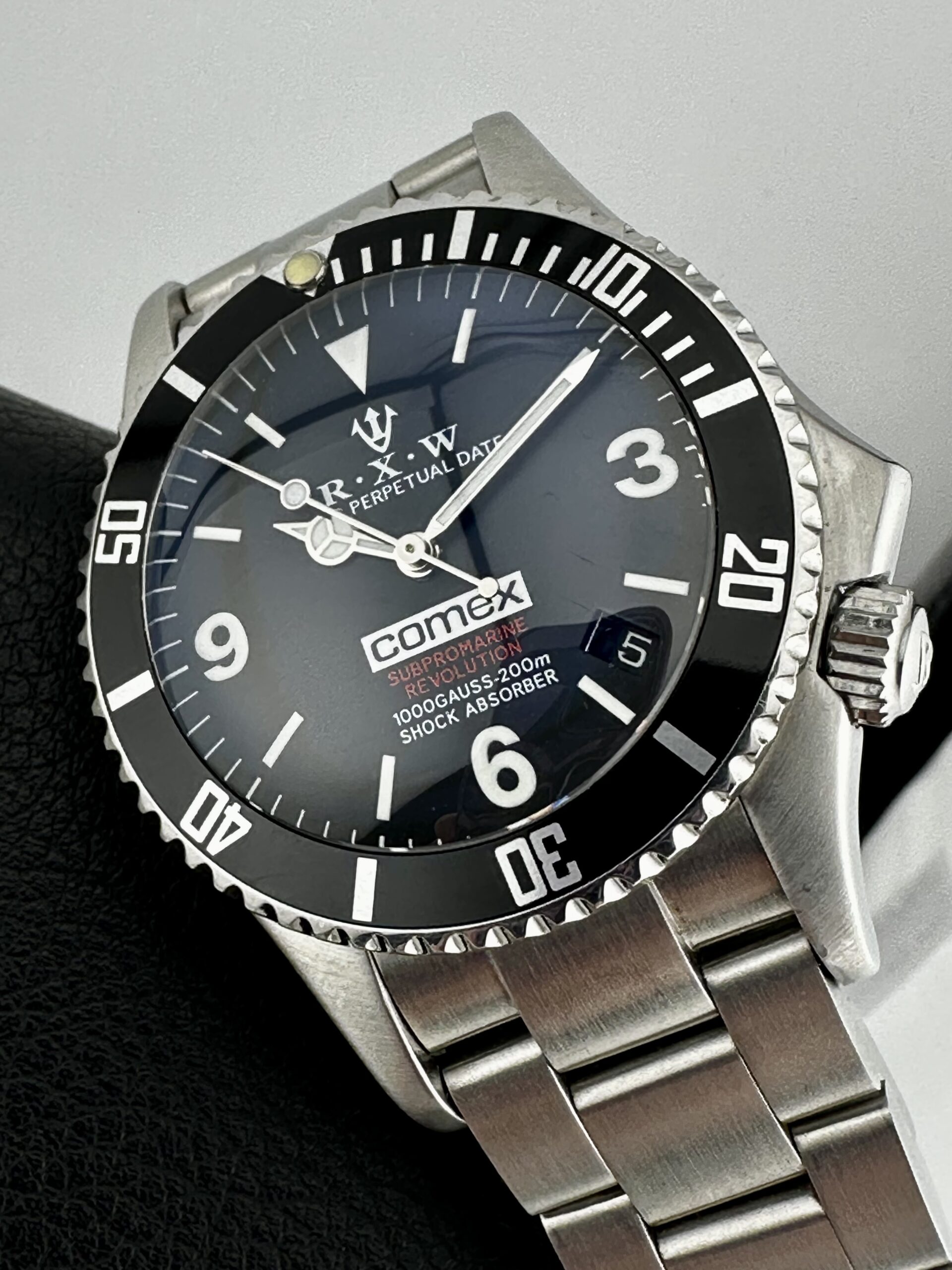 時計 RXW comex SUBMARINE RE EVOLUTION R.X.W RXW SOLID SUBPRO MARINE COMEX 40MM VERY RARE ROCKX KEN'S