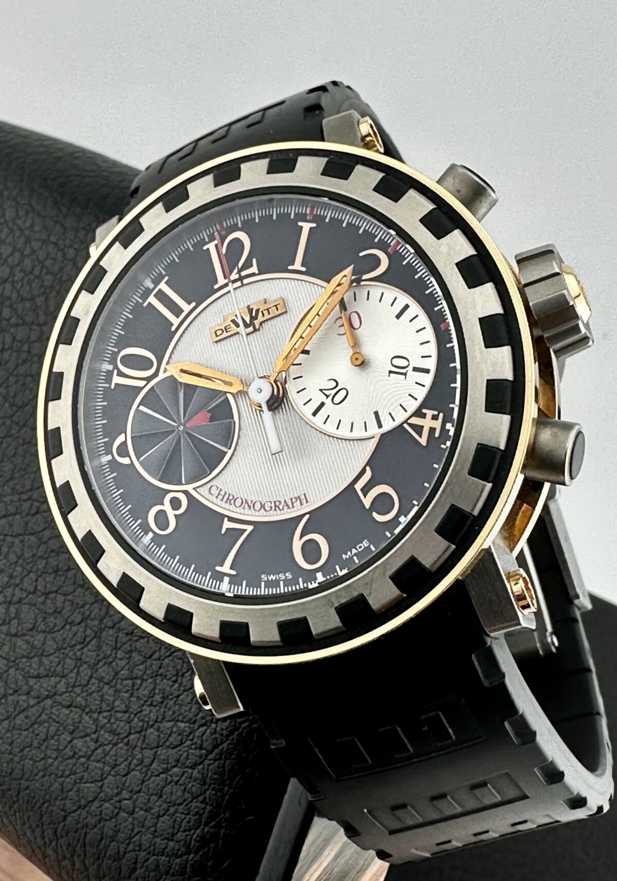 DeWitt Academia Sequential Chronograph 18k Rose Gold Limited Edition MSRP $34,000