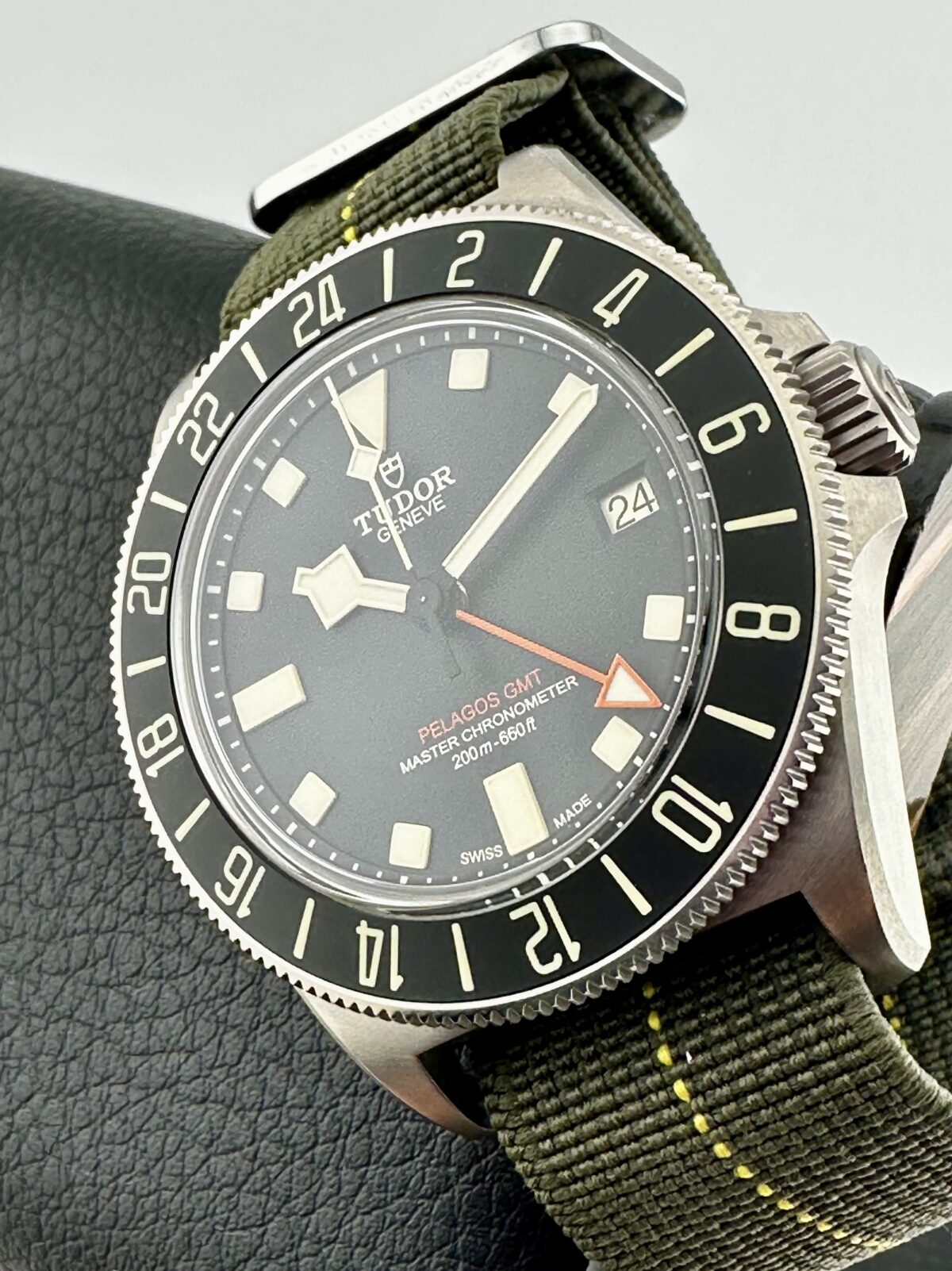 TUDOR PELAGOS FXD GMT M2542G267NU 42MM TITANIUM CASE CHRONOMETER 200M MILITARY