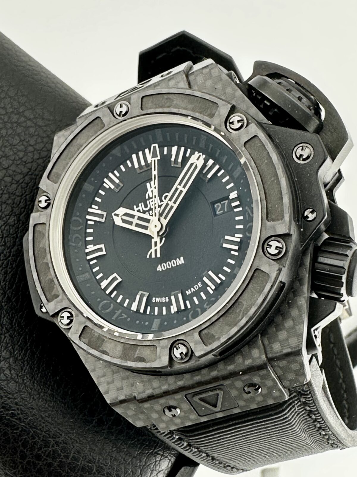 HUBLOT BIG BANG KING POWER OCEANOGRAPHIC 4000 ALL BLACK CARBON LIMITED EDITION