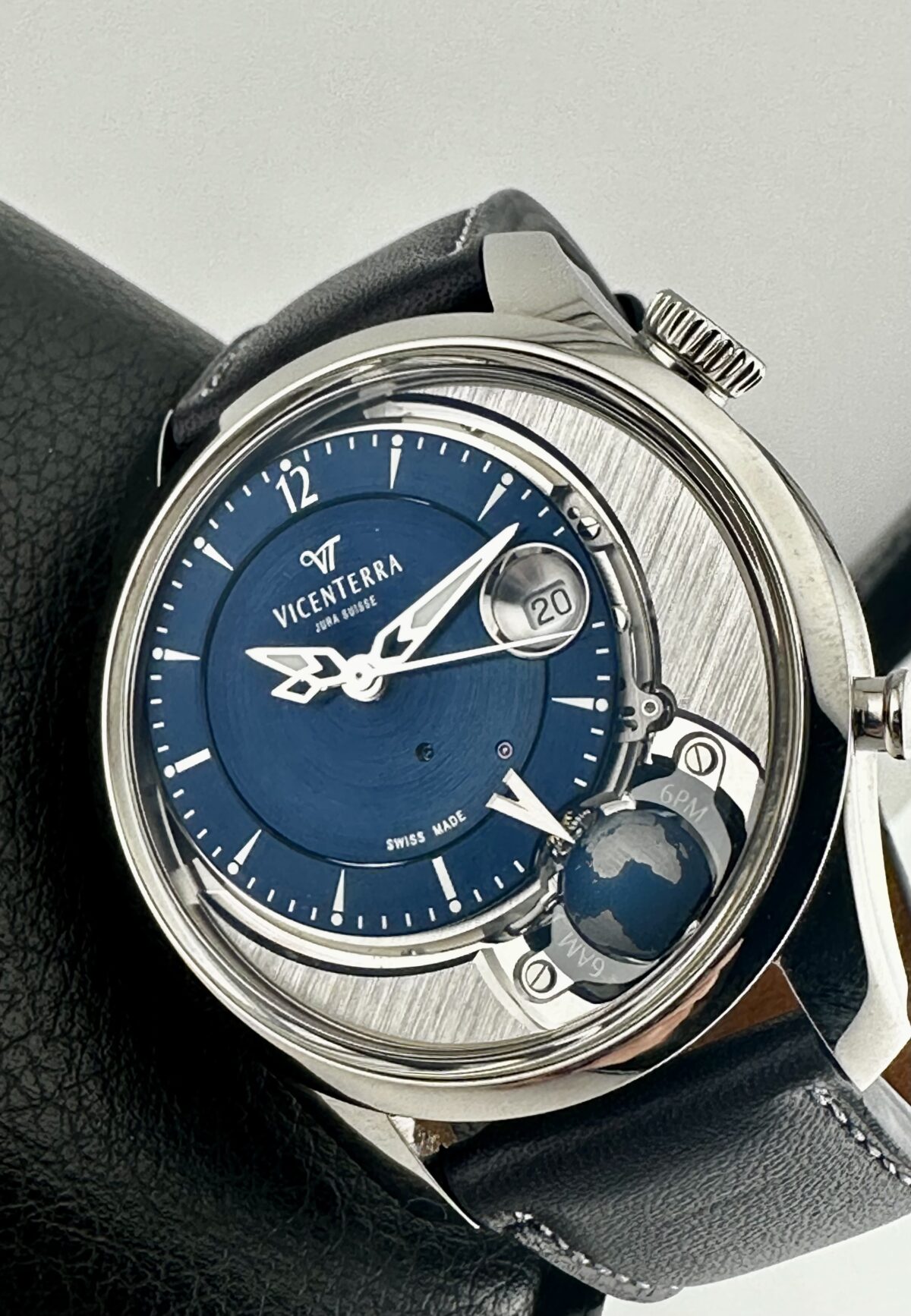 VICENTERRA TYCHO BRAHE TOME 2 BLUE LIMITED 99 PIECE EDITION TITANIUM EARTH GLOBE