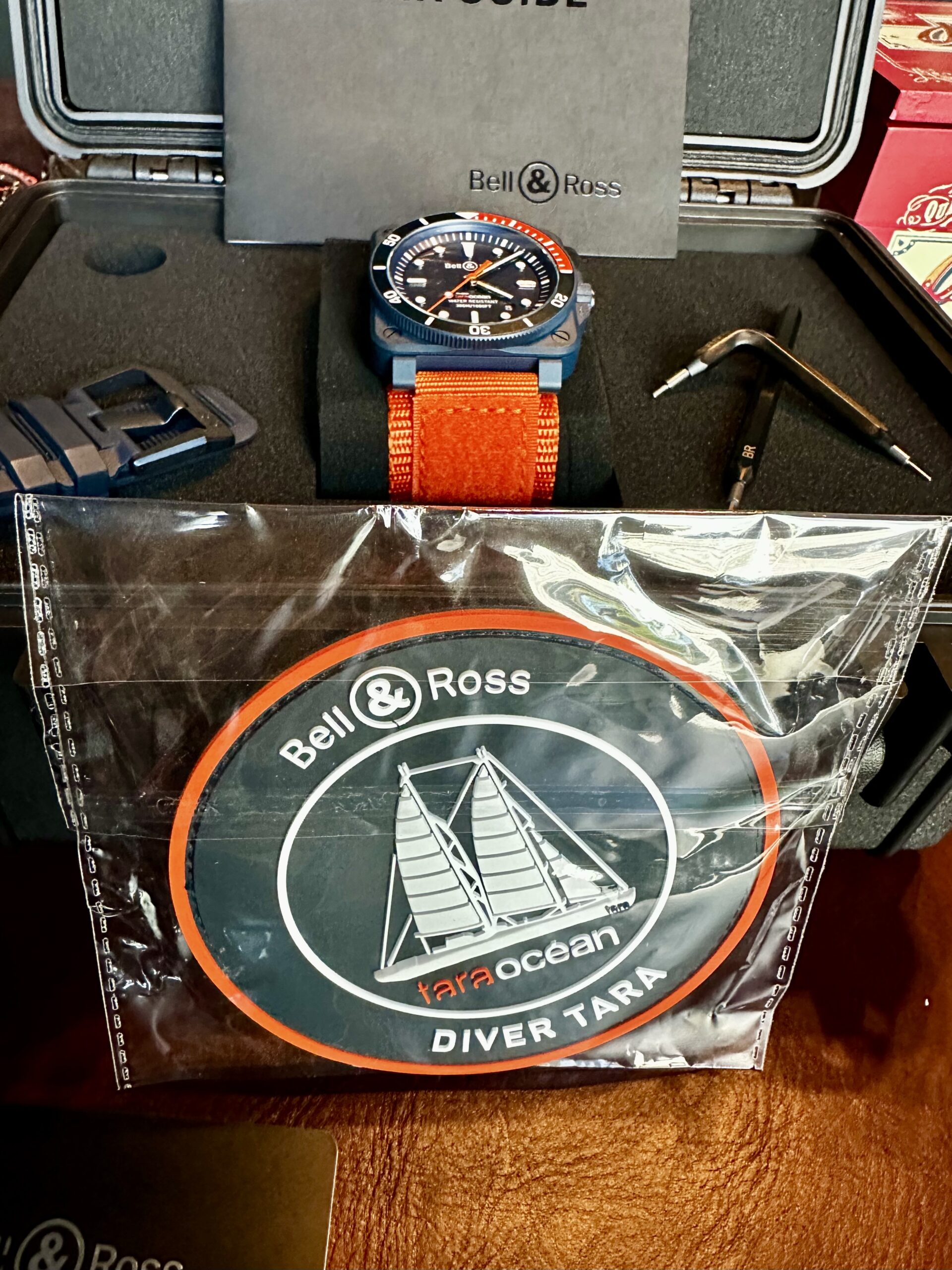 BELL & ROSS BR 03-92 DIVER TARA LIMITED EDITION 42mm BLUE CERAMIC